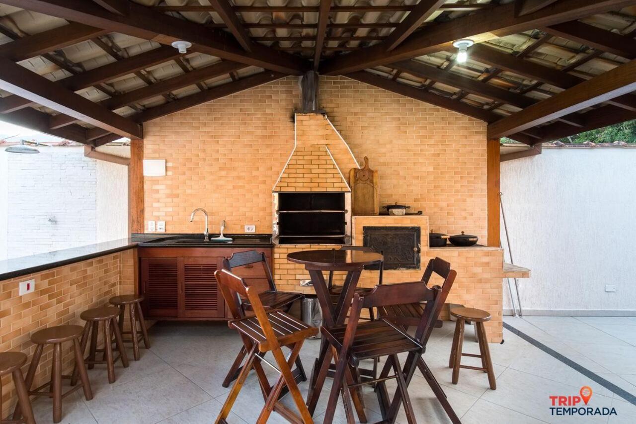 Сasa de vacaciones Casa Na Grande Com Piscina, Churrasqueira E Ar Condicionado - 04 Ubatuba