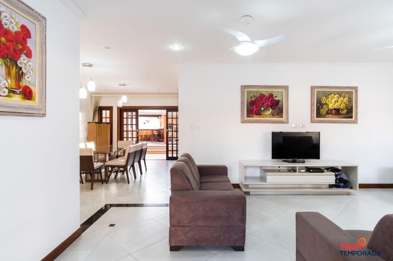 Casa Na Grande Com Piscina, Churrasqueira E Ar Condicionado - 04 Сasa de vacaciones Ubatuba